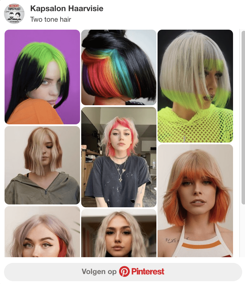 two toned hair board